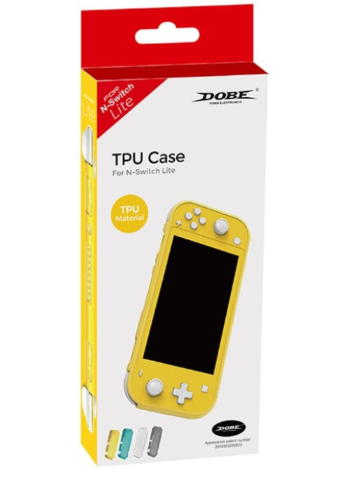 Защитный силиконовый чехол для Nintendo Switch Lite Protective TPU-Case (TNS-19072) (Серый)